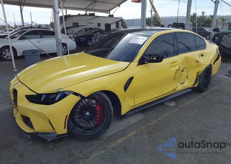 2025 BMW M3 Competition xDrive z USA, uszkodzony, nr VIN WBS33HJ00SFU26684